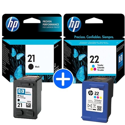 Cartucho HP 21 ou 22 - Info 3D