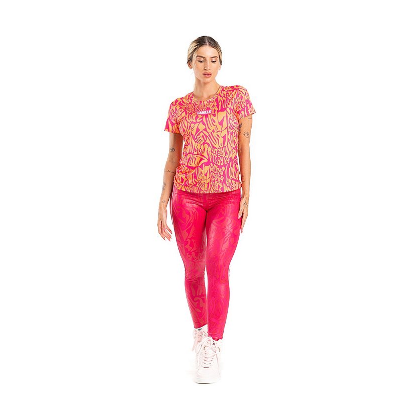 Legging Psycle Waves Rosa Labellamafia