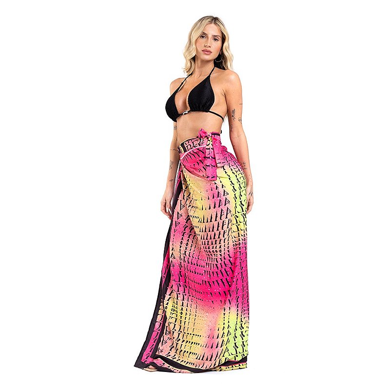 Canga Beachwear Estampado