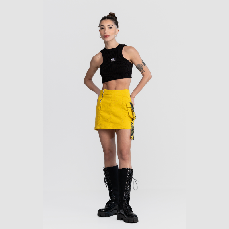 Regata Tricot Preta Labellamafia