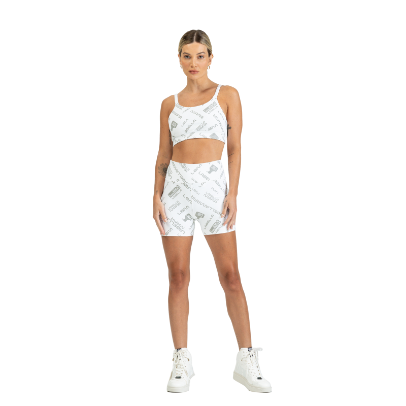 Top Malha Essentials Branco Labellamafia