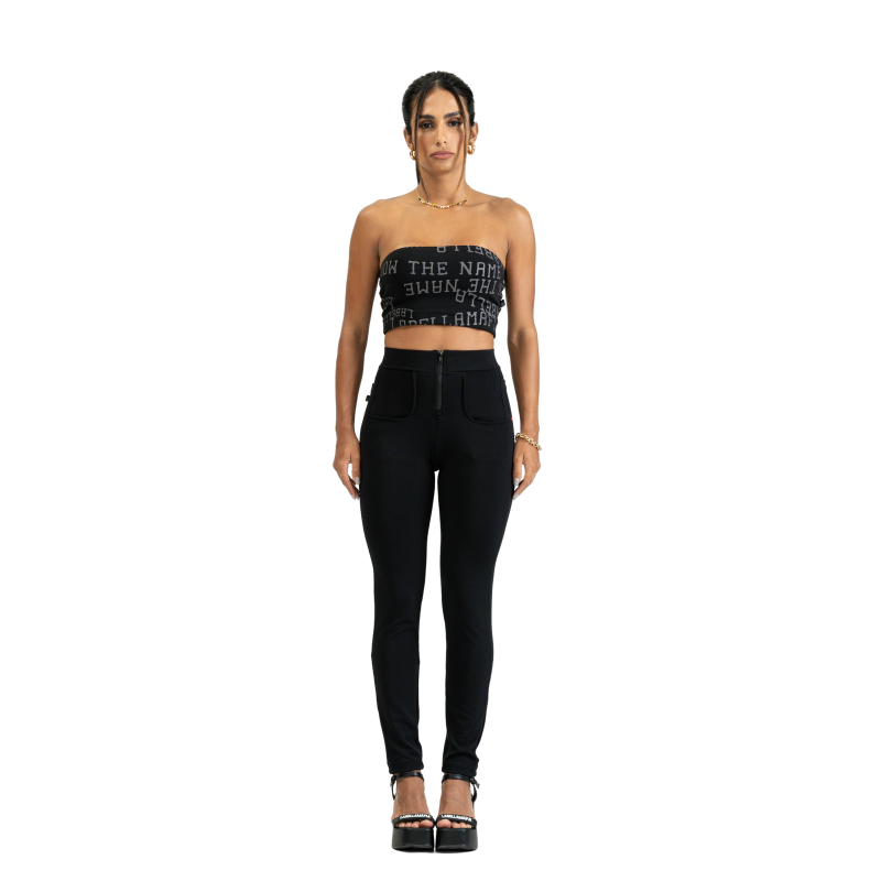 Legging Malha Impulse Preta Labellamafia