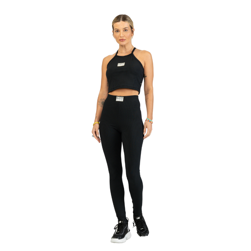Legging Canelado Must Have Preto Labellamafia