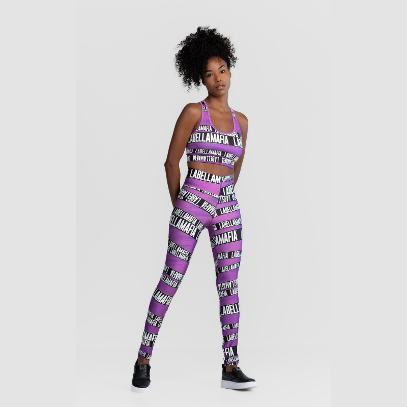 Legging Malha Zero Estampado Labellamafia