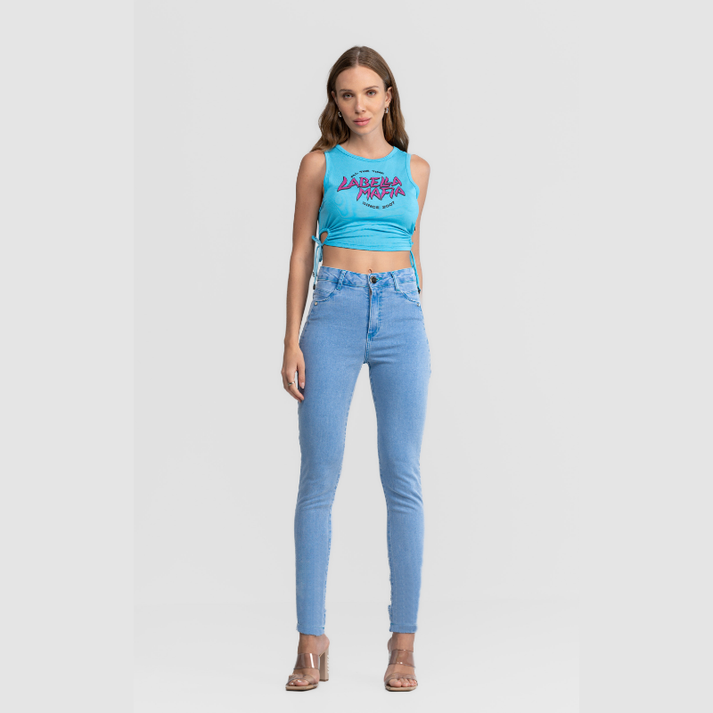 Calça Jeans Skinny Denim Labellamafia