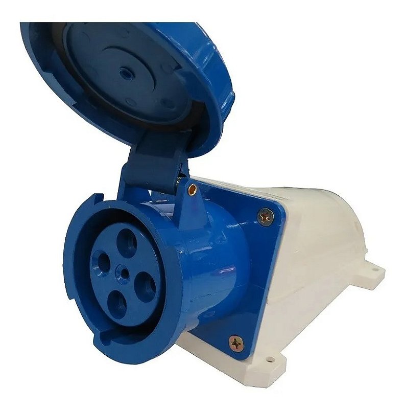 Tomada Sobrepor 3P+T 32A 220-240V 9H Az N4209 Weg - 14684685