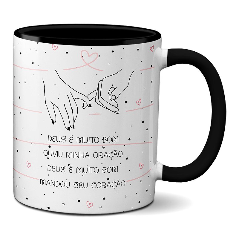 Caneca Declaração De Amor: Tradução Do Que Eu Sinto Por Você (Amarela)