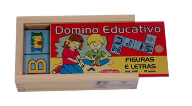 DOMINO FIGURAS E LETRAS