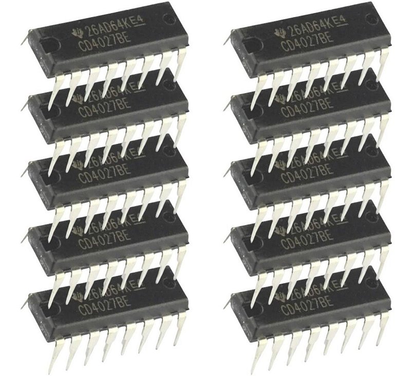 Digital Logic Ic CD4027 Dual JK Flip Flop IC DIP-16 Package