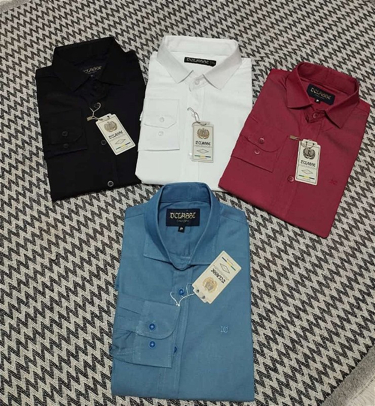 Camisas social plus size