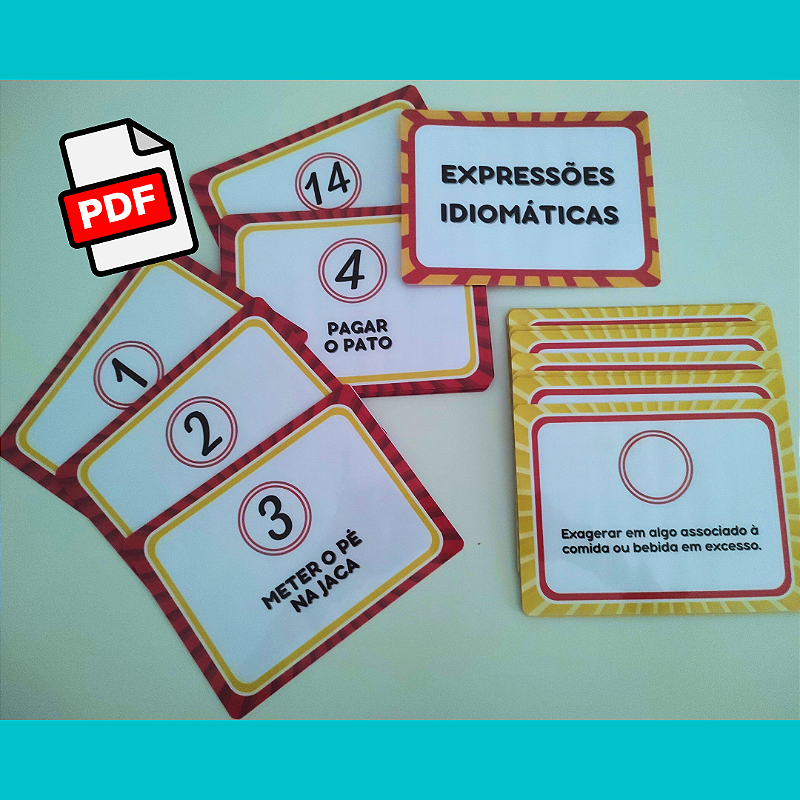 PDF Estimulação Cognitiva - Expressões Idiomáticas