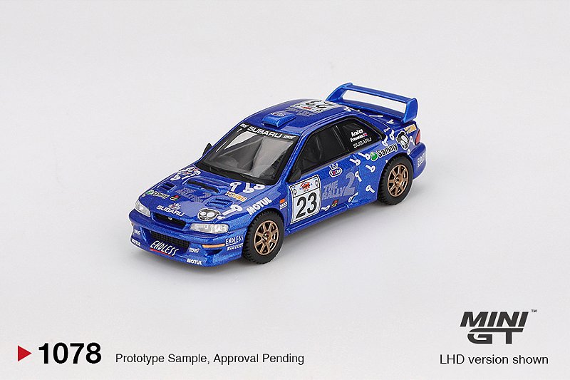 ミニカー rally car collection SUBARU PRÉ-VENDA *** Subaru Impreza S5 WRC 99 TAP Rally Portugal 2001 1