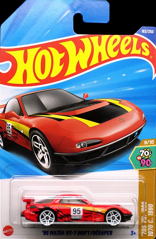 95 Mazda RX-7 Drift - JBB57 | Linha Básica 2025 - Nº 163/250 - LD