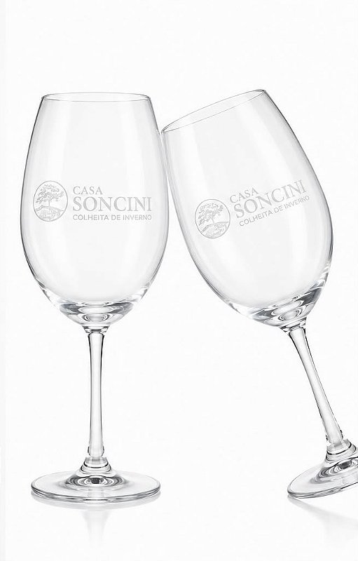 2 Taças Casa Soncini 615ML - Vidro Pesabahce