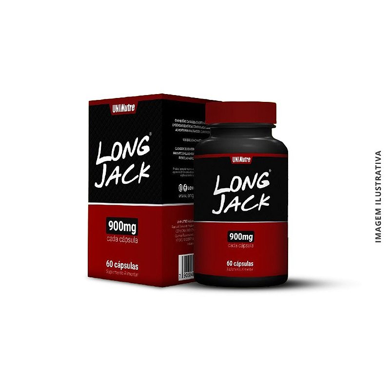 LONG JACK 900MG 60 CAPS UNINUTRE Paladino Suplementos Preço justo e Entrega Rápida