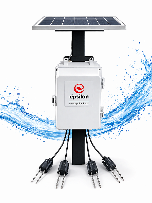 Estação de Monitoramento Remoto de Solo IoT (Peça Avulsa)