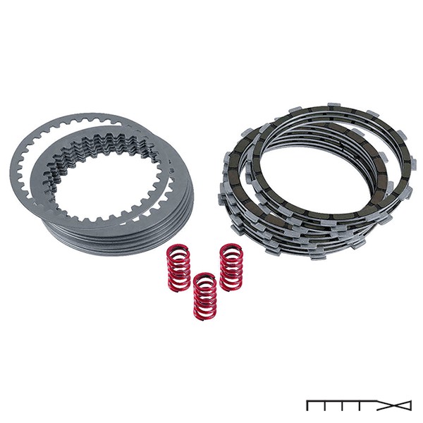 Kit De Placas De Embrague Para Harley M8 Milwaukee Eight 2017+ - Compatible Con FLT, FLFB, FXFB, Número 18-0784