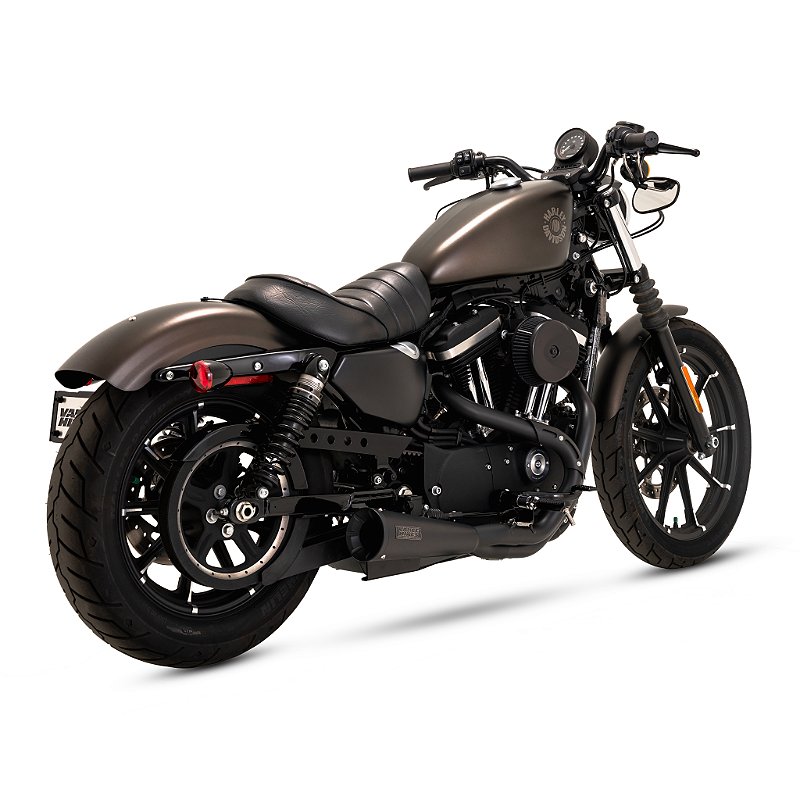 Escapamento Vance & Hines Upsweep 2 into 1 - Preto - Sportster