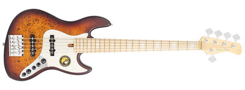 Contrabaixo 5c Sire Marcus Miller V7 ASH Reissue Tobacco Sunburst