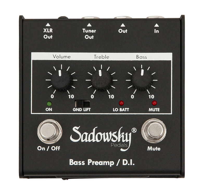 ベース Sadowsky SBP-1 V2 Pedal Sadowsky SBP-1 Bass Preamp V2 DI - Norris Imports