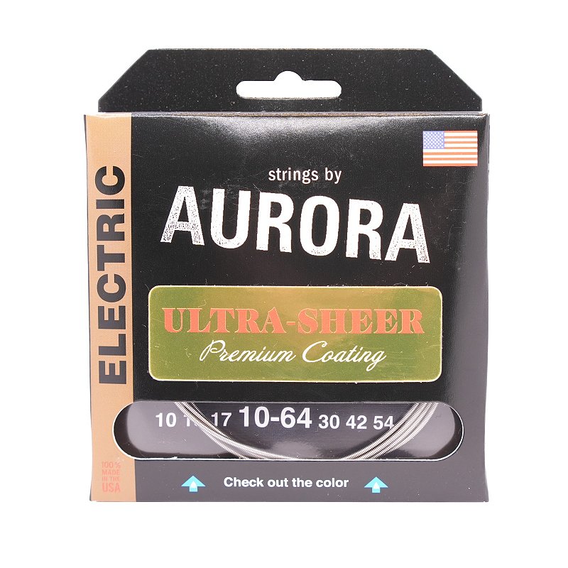 Encordoamento Strings by Aurora guitarra 7c 010/064 Ultra Sheer ...