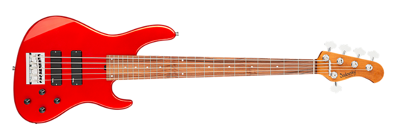 Sadowsky / Metroline UV70 MW5 5弦ベース　レッド Sadowsky MetroExpress 5c Modern 24-fret Morado Candy Apple Red