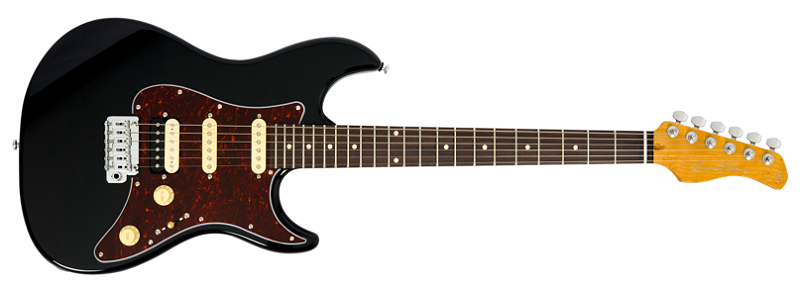 Sire 335 Larry Carltonブラック Guitarra elétrica 6c Sire Larry Carlton S3 HSS New Gen Black
