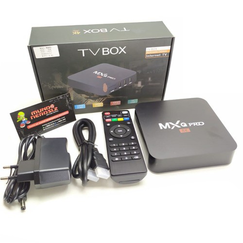 Tv Box MXQ Pro 4K Android Wifi em São Luís MA Mundo Nerd
