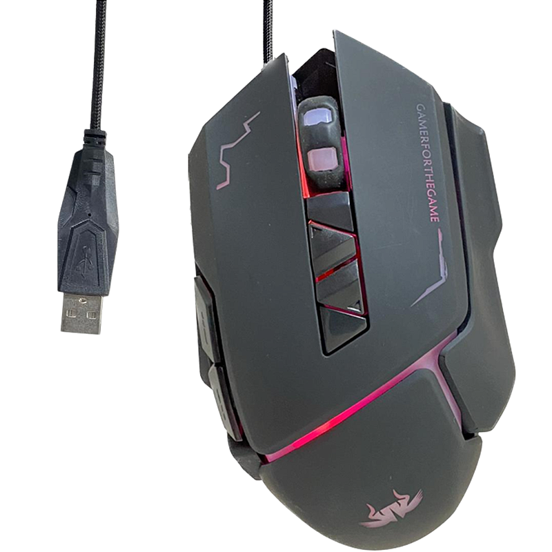 Mouse Gamer RGB 7 Botôes c/Fio - KP-MU007 - Freeway Atacado