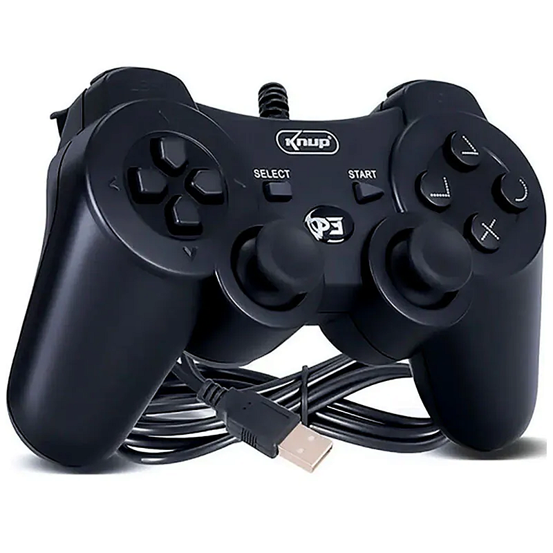 Controle Joystick Para Playstation 3 (Ps3) e PC Com Fio em São