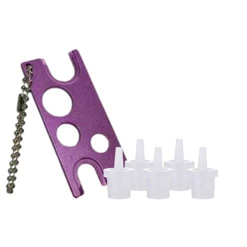 Tampas Para Despejadores De Bebidas - Kit 36 Unidades Translúcidas PVC Para Bares E Restaurantes
