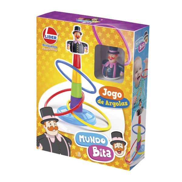 Brinquedo Toyking Jogo Argolas Bichinhos - Roma Plus