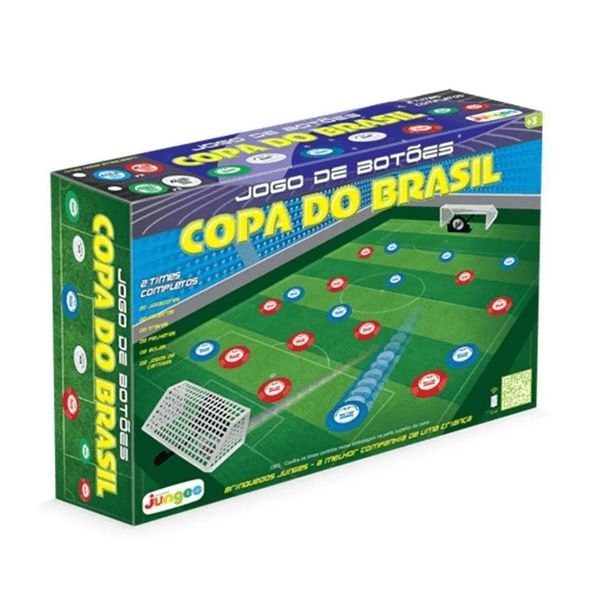 Jogo De Botão Futebol Brasil Copa Do Mundo