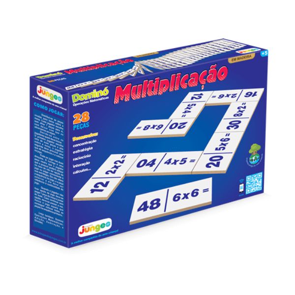 Jogo Domino Madeira Galinha Pintadinha 28 Peças Nig