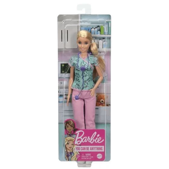 Boneca Barbie Profissões Médica Pediatra - Original Mattel