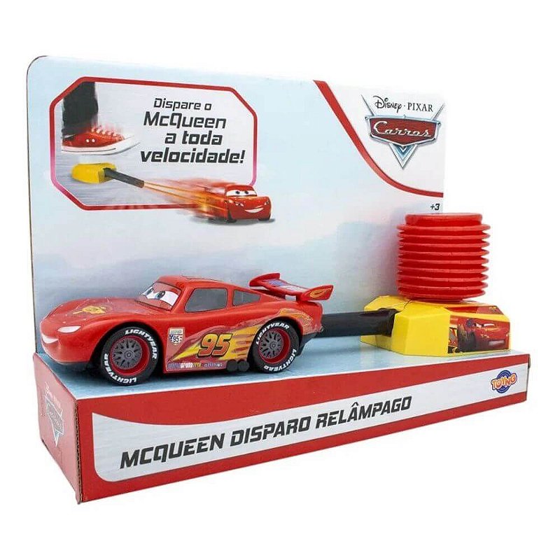 Carrinhos Relâmpago Mcqueen Mattel + Jogo Da Memória Carros Disney