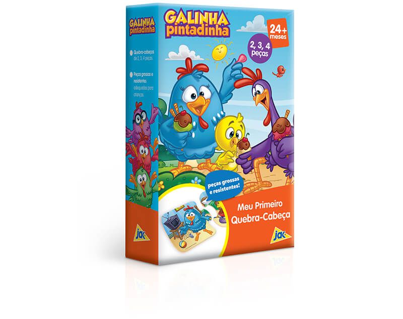 Quebra Cabeça Galinha Pintadinha, Nig Brinquedos : :  Brinquedos e Jogos