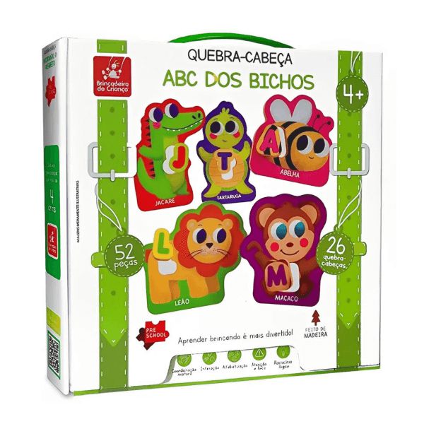 Quebra cabeca Jacare - JottPlay - Compre brinquedos educativos online