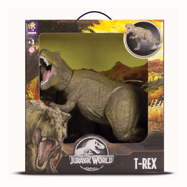 Mini T-Rex Baby Dinos Jurassic World Marrom (3a+) - Pupee