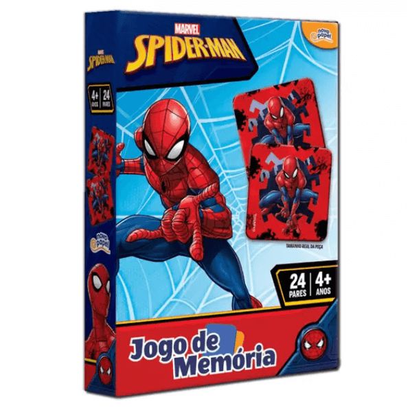 Jogo De Memória Homem Aranha - Toyster - Jogos de Memória e