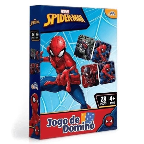 Jogo Dominó Homem Aranha Toyster - Up Brinquedos