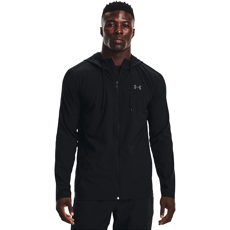 Jaqueta Under Armour Vital Woven Preta Masculina