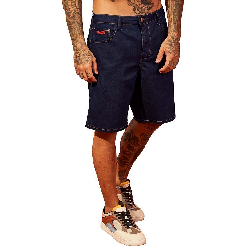 Short jeans hotsell coca cola