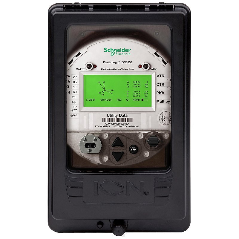 Medidor Ion8650A 128Mb 1-5A Aux 65-120Va B8650A0C0K6E1A0A SCHNEIDER ...