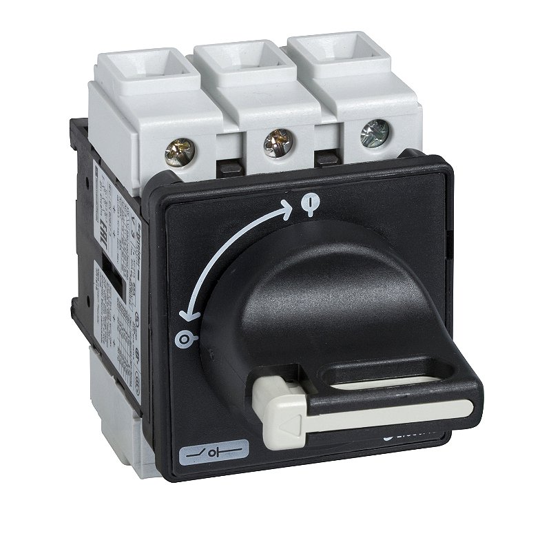 Interruptor Seccionador Vario 63A Manopla Preta 4 Parafuso VBF3 ...
