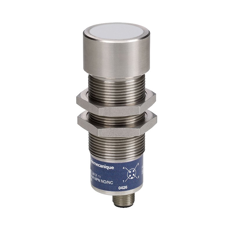 Sensor Ultrassonico M30 Aco Inox Sn 1M Pnp Na+Nf Conector M12 ...