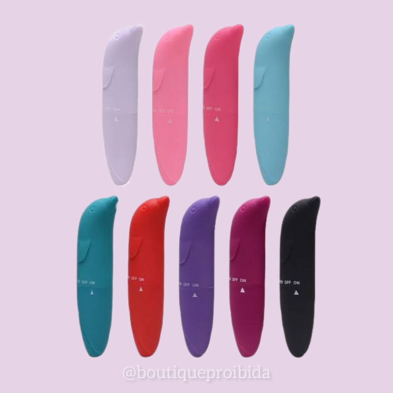 Vibrador Golfinho Aveludado