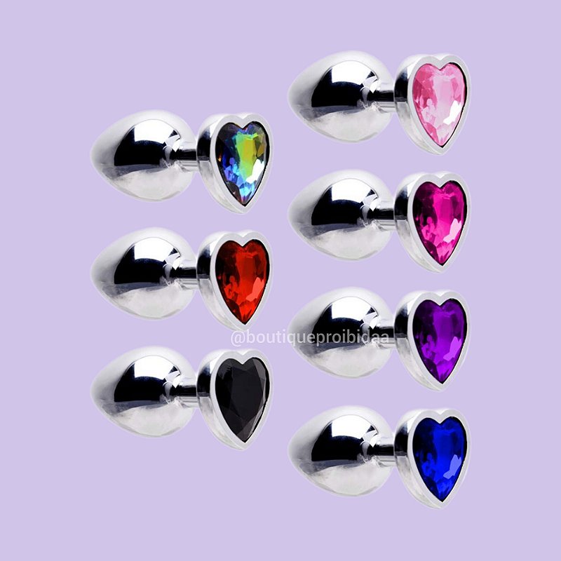 Plug Anal Coração G