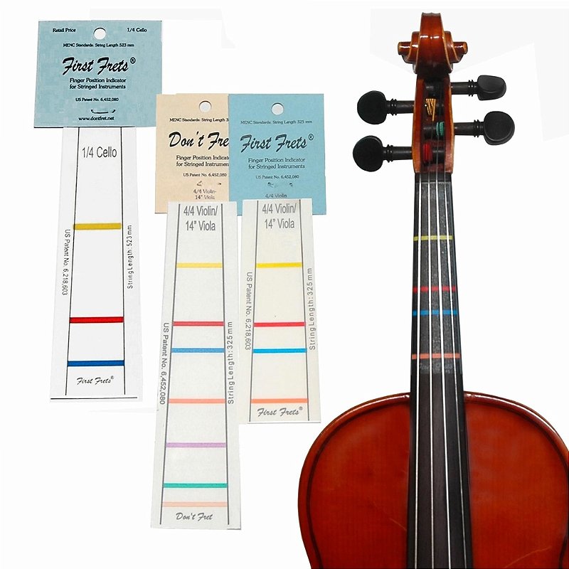 DON´T FRET PARA VIOLINO, VIOLA E CELLO - JEAN JOLUVIER LUTHIERIA