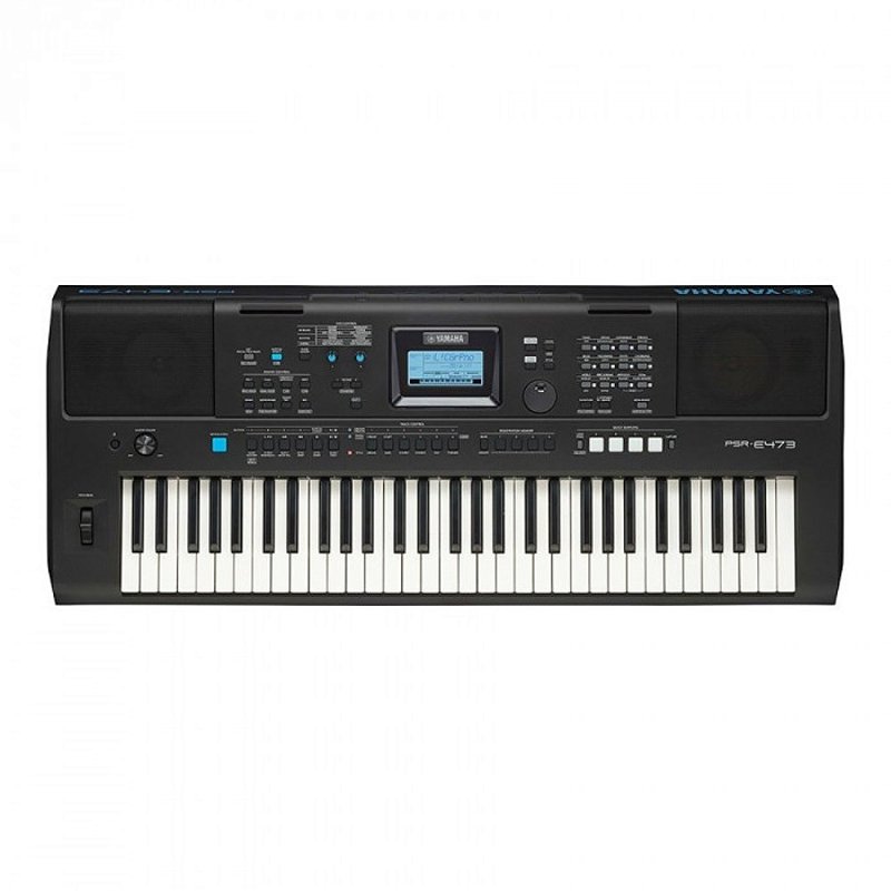 Teclado yamaha PSR-E473 Arranjador + fonte e estante partitura - Home